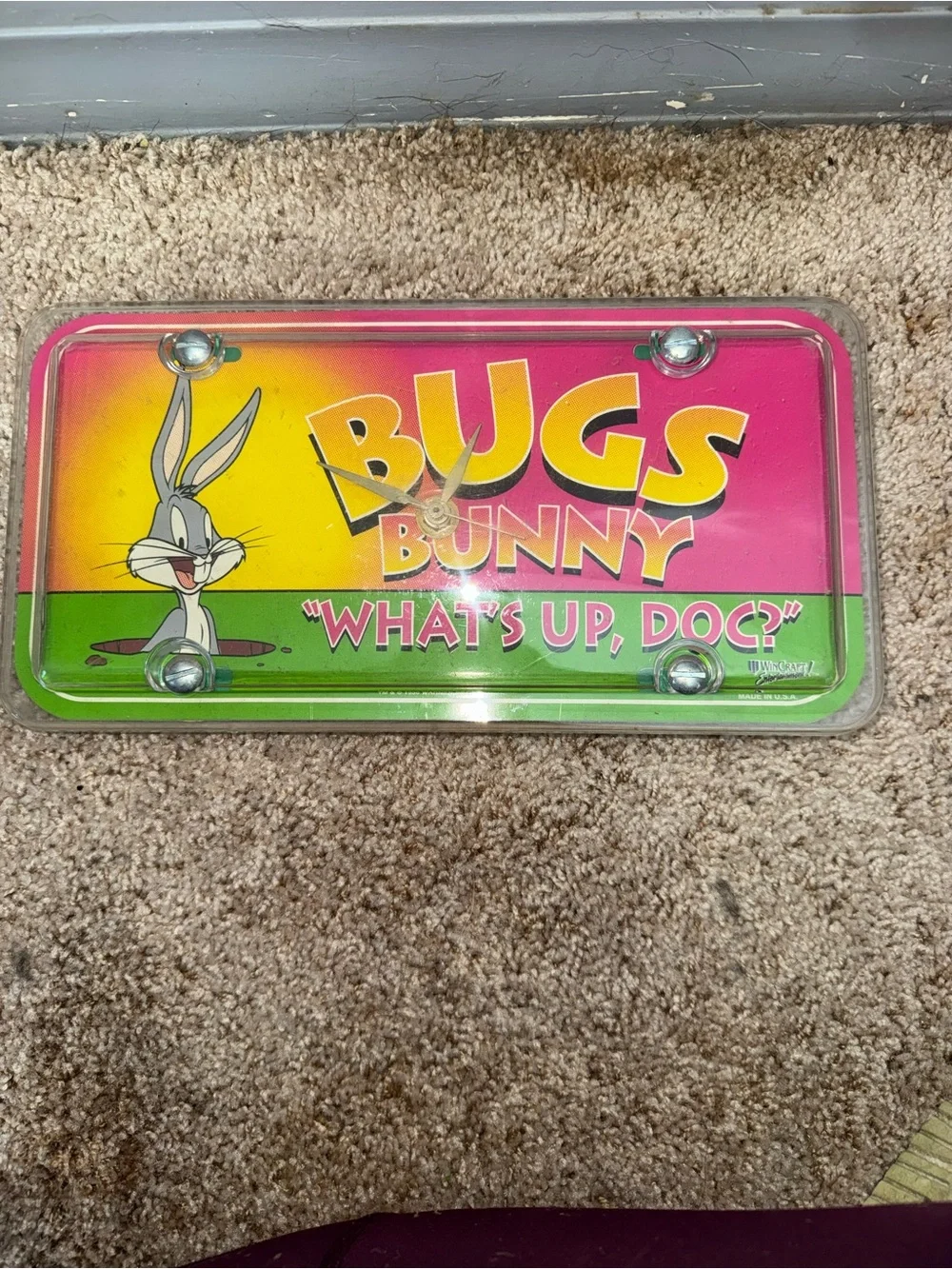 Bugs Bunny Colorful Acrylic Sign - What's Up Doc